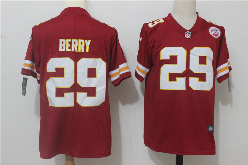 Men's Kansas City Chiefs Eric Berry #29 Red Jersey